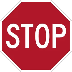 USA Traffic Sign - Stop (R1-1)