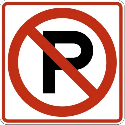 No Parking Sign