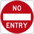 No U-Turn Sign