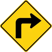 Turn Right Sign