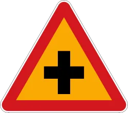 Cross Junction Sign