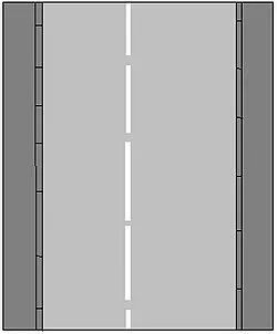 Broken White Line