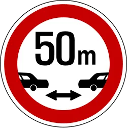 Korea Traffic Sign - Speed Limit (223)