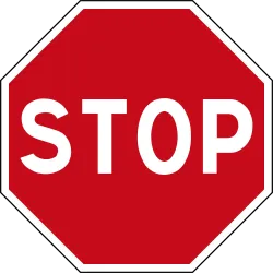 France Traffic Sign - Stop (AB4)