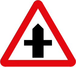 Cross Junction Sign